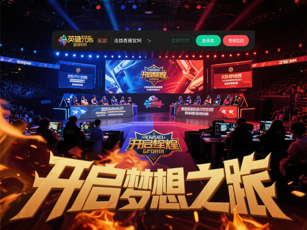 英雄联盟比赛直播官网，电竞梦想从这里启航扬帆！